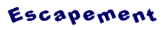 Escapement